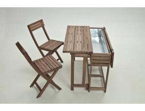 Folding Armless Chairs